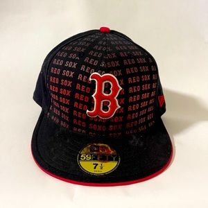 Boston Red Sox fitted hat size 7 1/2